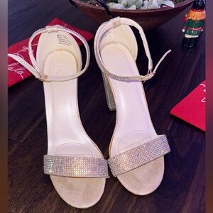 DB Glitter Block Heels OWO